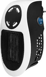Eurom Ceramic Fan Heater Bathroom Wall Negru 500W