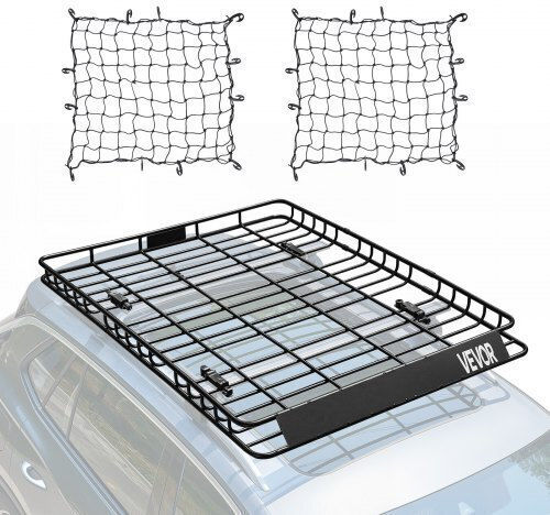 Vevor Steel Car Roof Rack 162.56x127cm