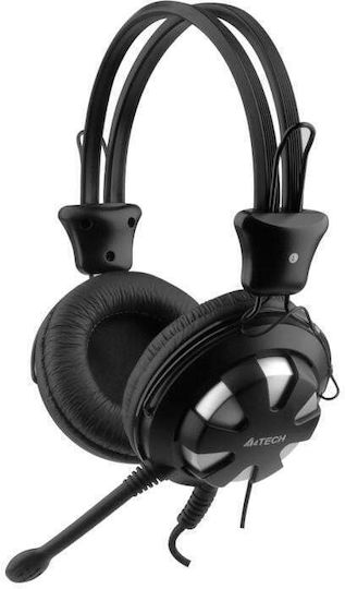A4Tech HS-28 On Ear Căști Multimedia cu microfon și conexiune Jack de 3,5 mm
