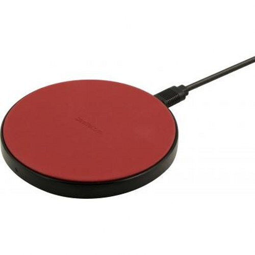Wireless Charger (Qi Pad) 10W Reds (BEETLECASE Leather)