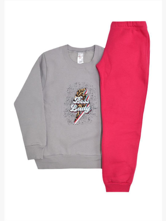 Kinder Sweatpants Set - Jogginganzug Grey 2Stück