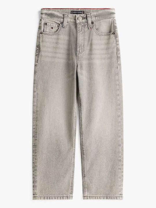 Kids' Denim Pants Gray Skater