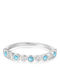 Ania Haie Ring with Zircon made of Silver