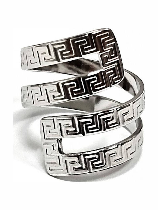 Karma Fashion Damen Ring aus Stahl