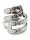 Karma Fashion Damen Ring aus Stahl