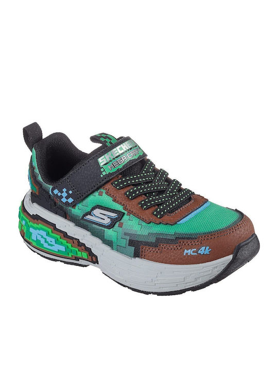 Skechers Mega-craft 4K Детски маратонки Low Зелен