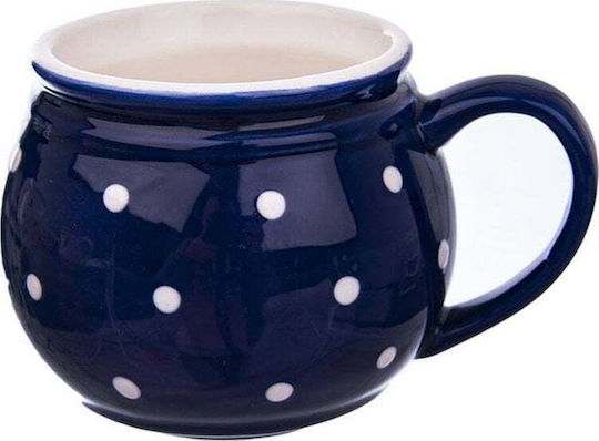 Orion Becher Keramik Blau 200ml