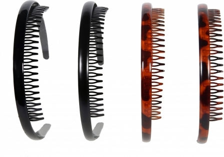 Ro Accessories Στέκα Μαλλιών Δοντάκια Χρώματα 14-0093