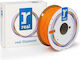 Real Filament PLA 3D Printer Filament 1.75mm Fluorescent Orange 1τμχ (Spool)