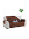 Sofazip Wasserdicht Elastische Abdeckung für Fünfsitzer-Sofa Brown 240εκ. 1Stück SZMATIMPMARO