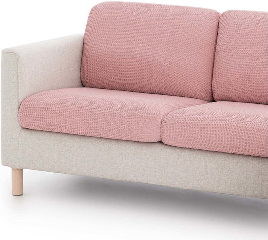 Sofazip Husă Elastică Canapea cu două locuri Pink 95εκ. 1buc SZCUSHPINK
