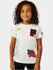 Kinder-T-Shirt Weiß
