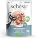 Schesir Wet Food for Cats in Pouches with Tuna and Fish Grain-Free 70gr