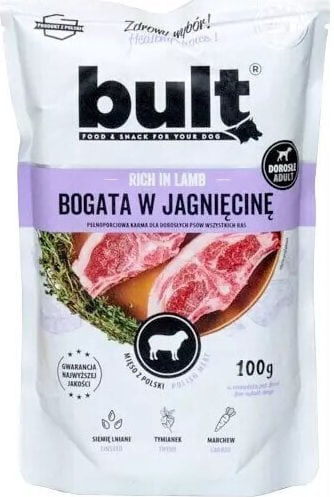 Bult Υγρή Τροφή Σκύλων με Αρνί χωρίς Γλουτένη 100gr