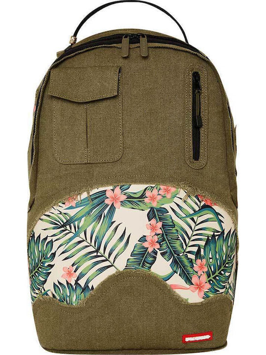 Sprayground DLX Σχολική Τσάντα Πλάτης Πράσινη μ...