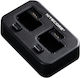 Charger 2 Batteries Nitecore Plb500 9060110880