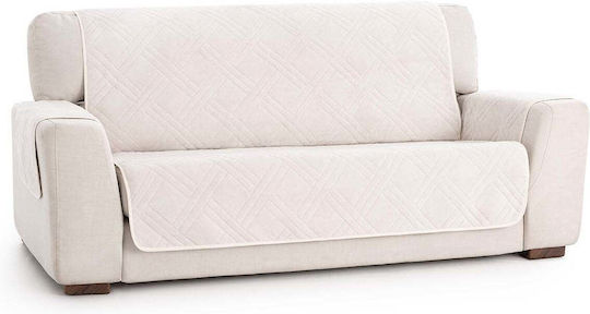Sofazip Husă Elastică Canapea cu două locuri Ivory 110εκ. 1buc SZMATVELVETIVORY