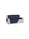 Sofazip Ελαστικό Κάλυμμα Τριθέσιου Καναπέ Navy Blue-grey 160εκ.