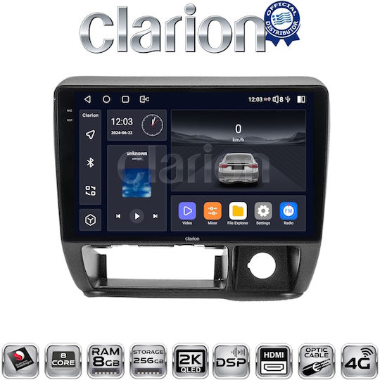 Clarion Car Audio System for Suzuki Jimny 1998 > 2005 (Bluetooth/USB/WiFi/GPS/Apple-Carplay/Android-Auto)