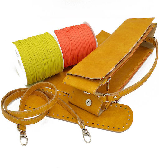 Κιτ Junie Vintage Μουσταρδί 500γρ Νήμα Catenella.επιλέξτε Νήματος
