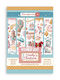 Washi Pad A5 8 Pieces Candy Christmas Stamperia Stickers