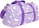 A Little Lovely Company Sack Voyage Back 26lt Lila Fabric L46xW22.5xH25cm