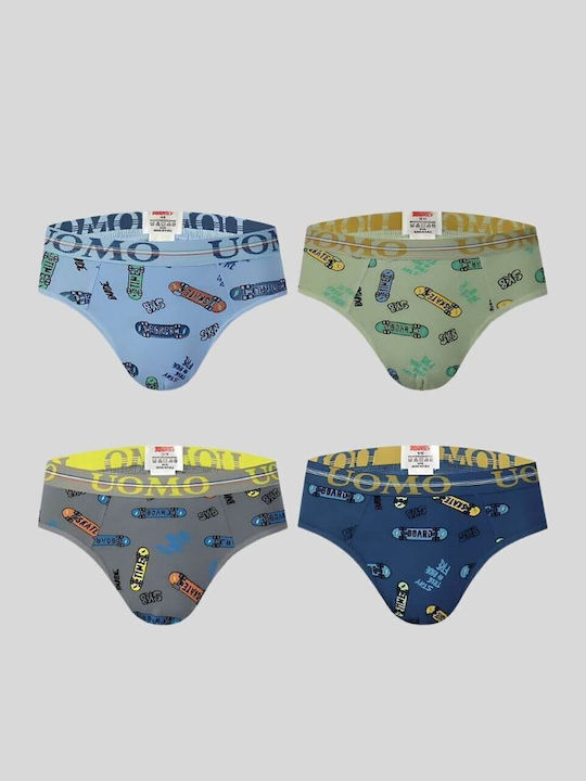 Uomo Set Kinder-Slips Bunte 4Stück