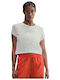 Sportswear Γυναικείο T-shirt Εκρού
