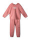 Kids Sweatpants Set Pink 2pcs