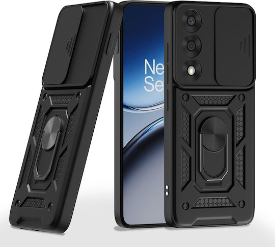 Techsuit Задна корица Силикон / Пластмаса Черен (OnePlus Nord 5)