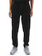 Sweatpants with Elastic Black
