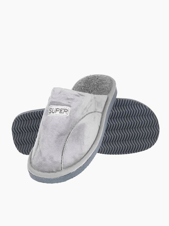The Shoemart Men's Slipper Gray