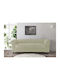 Sofazip Chesterfield Ελαστικό Κάλυμμα Πολυθρόνας Ivory