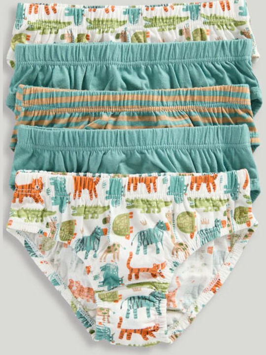 Mothercare Σετ Παιδικά Βρακάκια Πολύχρωμα 5τμχ