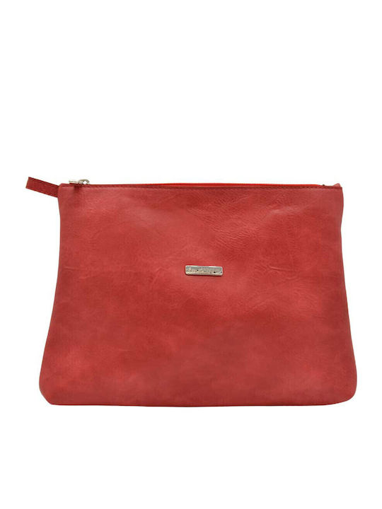 Leder Kulturbeutel Reißverschluss Täschchen 30x21cm Vintage Rote Leder Kulturbeutel Reißverschluss Täschchen 30x21cm Vintage Rote