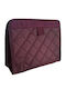 Τσαντάκι Καλλυντικών Polyester Μπορντώ Pochette 27,5x10,5x21εκ Ordinett 50-05 Ύφασμα Polyester Μπορντώ Ordinett 50-05