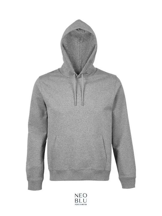 Neoblu Werbe-Hoodie Grey Melange