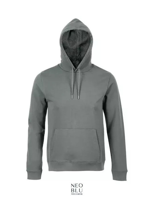 Neoblu Мъжко Рекламна тениска Дълъг ръкав Dusty Green
