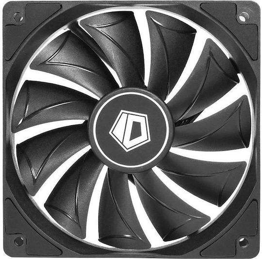 ID-Cooling Ventilator Pentru Carcasă 120mm (1800rpm / 74.5cfm) Fără Iluminare LED și Conexiune 4-Pin PWM