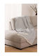 Sofazip Cuvertură Pentru Canapea 2 Locuri 180x260cm Maro Deschis