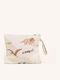 Toiletry Bag Jurassic Dinosaurs in Brown Color 29cm