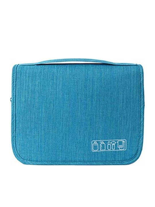 Geantă Neseser Organizator Pliabil Pentru Cosmetice Huse 24x19x5 Cm Albăstru Aria Trade