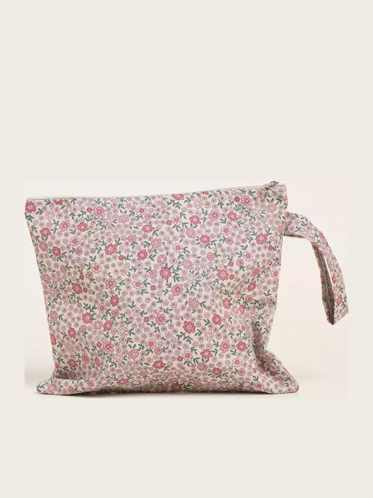 Toiletry Bag Margarites in Pink Color 29cm