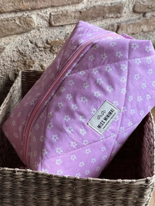 Miss Minimal Zipper Box Νεσεσέρ Rosemary 22 X 13 X 23cm