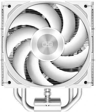 PCCOOLER Ventilator Pentru Carcasă 120mm (2200rpm) Fără Iluminare LED și Conexiune 4-Pin PWM Alb