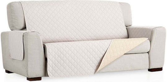 Sofazip Еластичен Калъф За 4-местен диван Ivory-beige 200εκ. 1бр SZMATIVBE