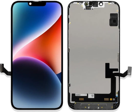 Οθόνη Incell με Μηχανισμό Αφής για iPhone 14 (Μαύρο)