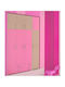 Drei Türen Schrank Rosa 110x50x180cm