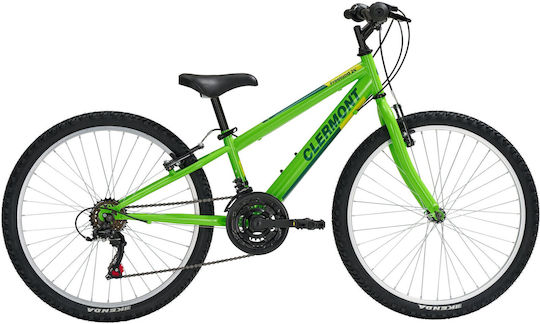 Детски Велосипед Clermont Freeland Shimano 24 Инча Зелен 2025