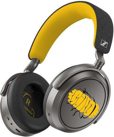 Sennheiser Momentum 4 Căști Audio Over Ear Wireless / Cu Fir Cu 60 Ore Autonomie și Încărcare Rapidă Ediție Aniversară Galbene